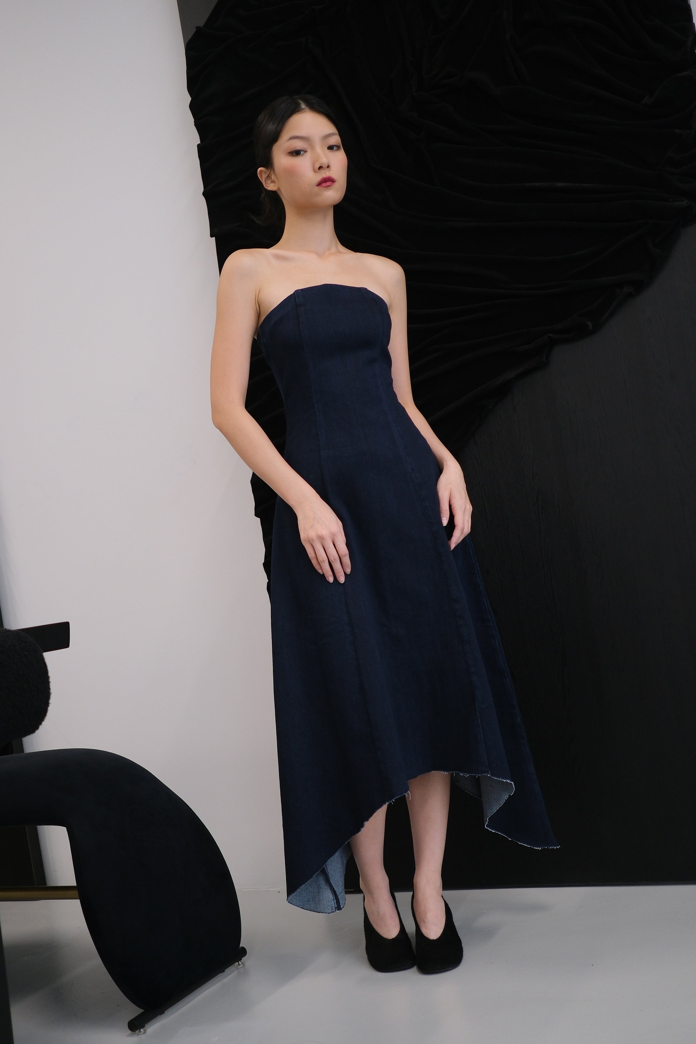 blair denim dress Blair Denim Dress