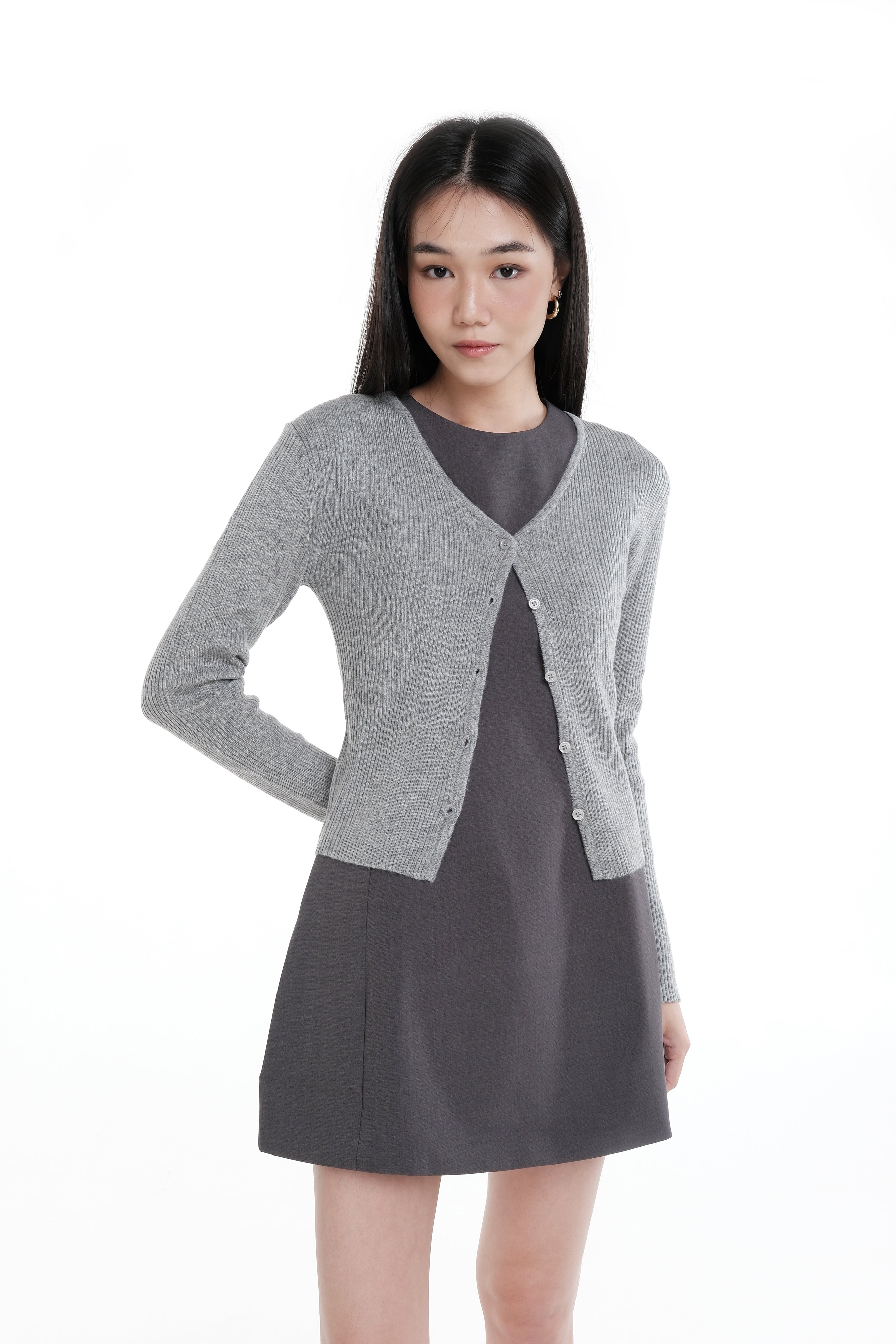 EDITH CARDIGAN (GREY)