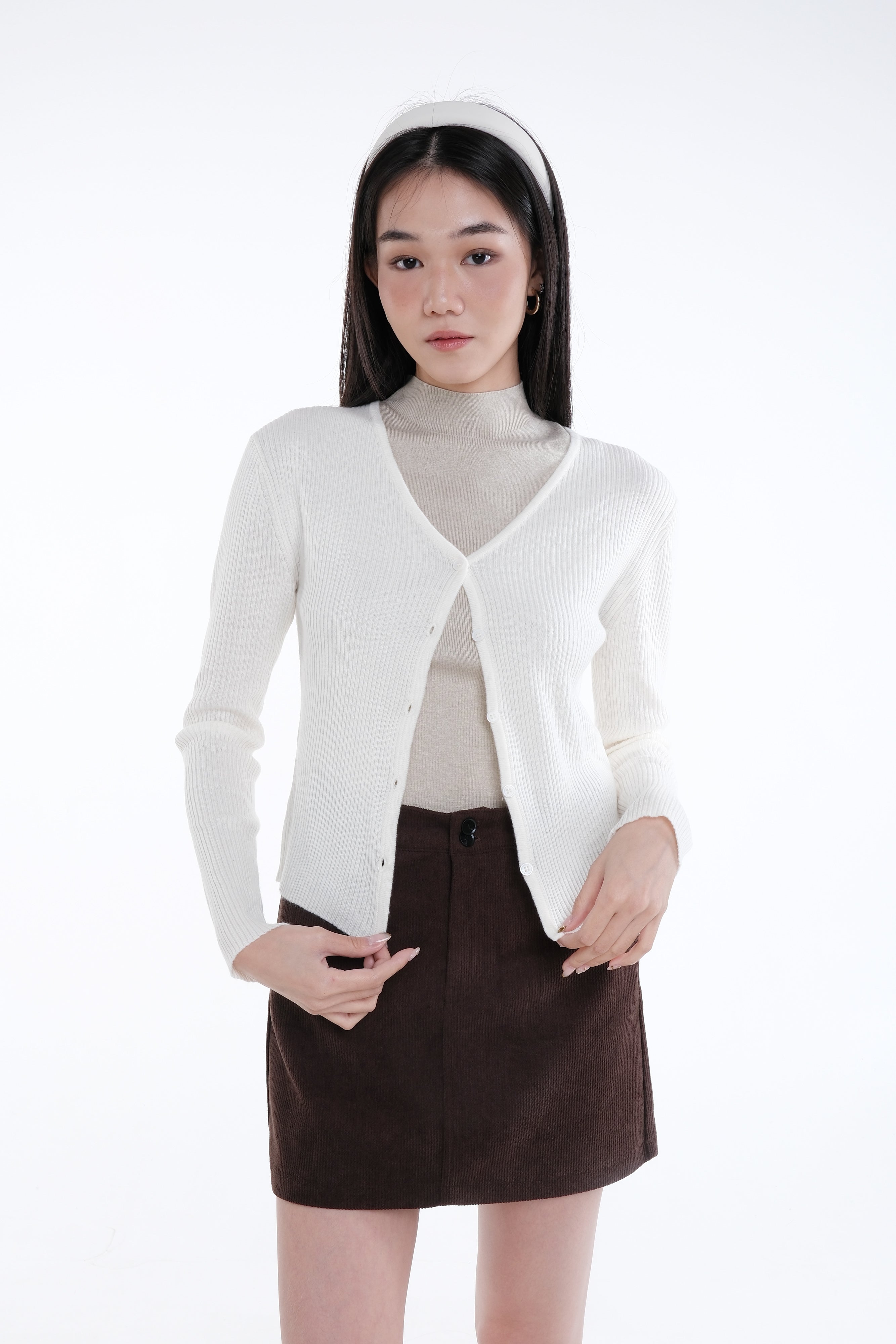 EDITH CARDIGAN (WHITE)