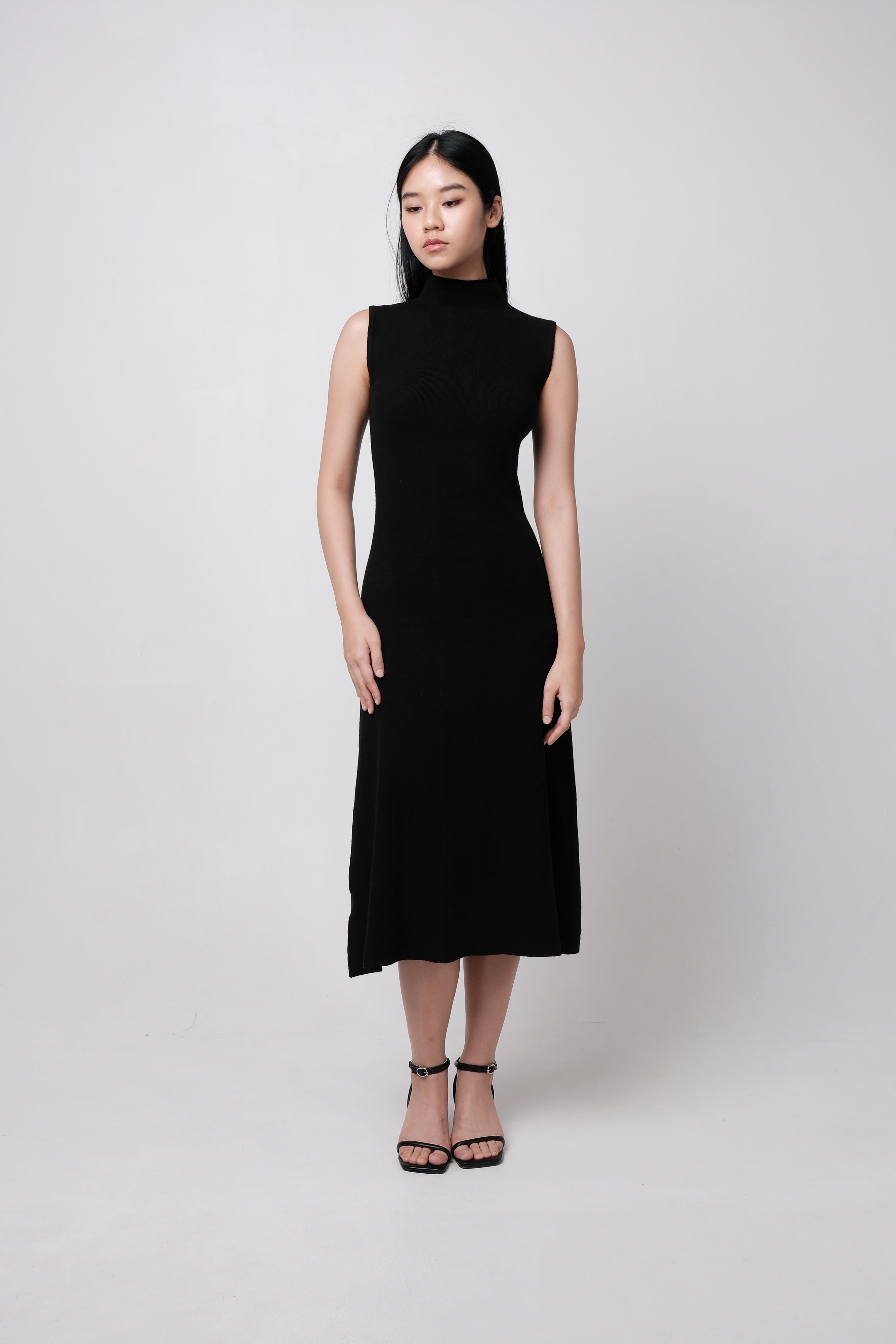 NORA KNIT MAXI (BLACK)