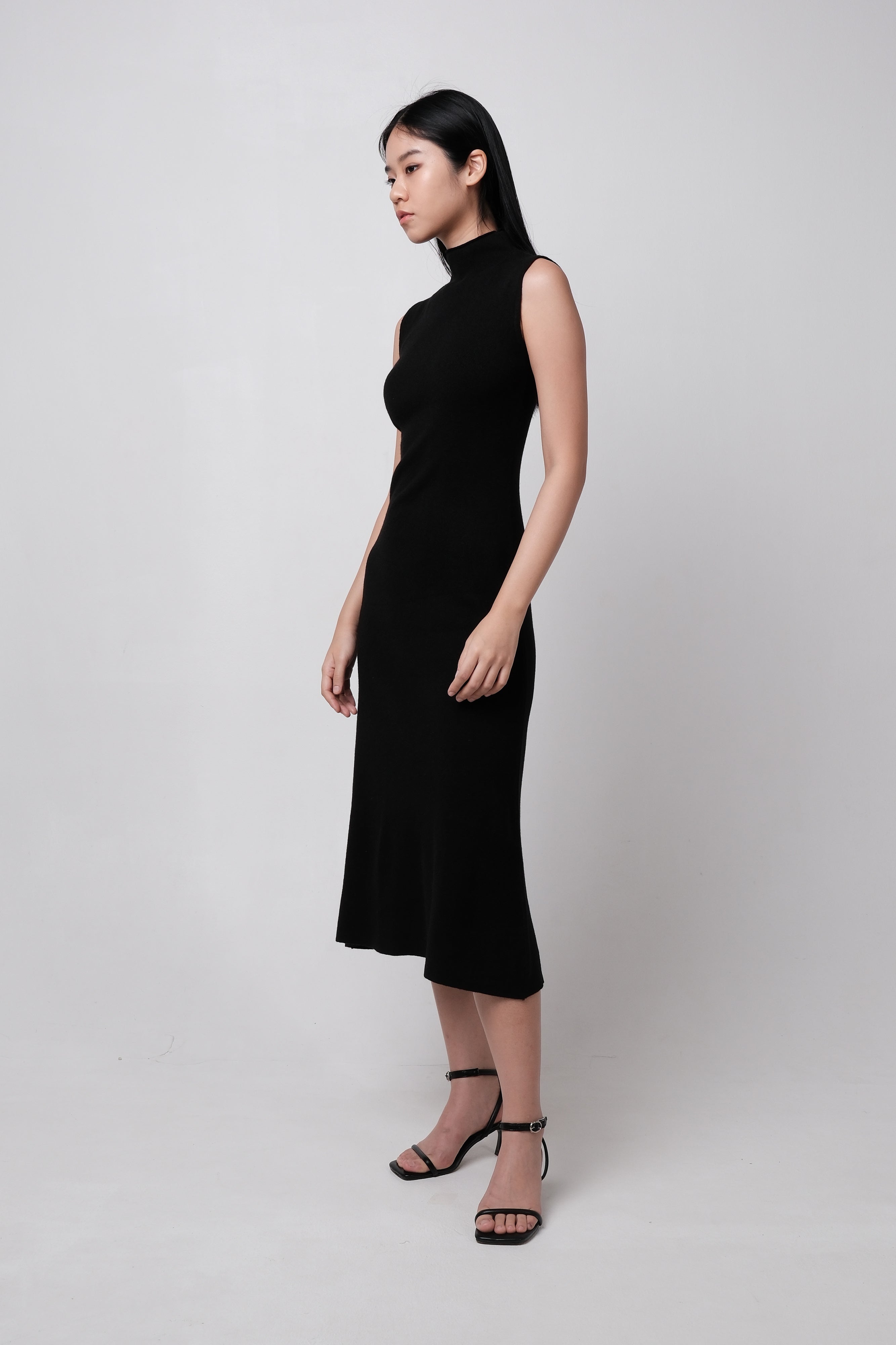 NORA KNIT MAXI (BLACK) | Lovelight The Label NORA KNIT MAXI (BLACK) | Lovelight The Label