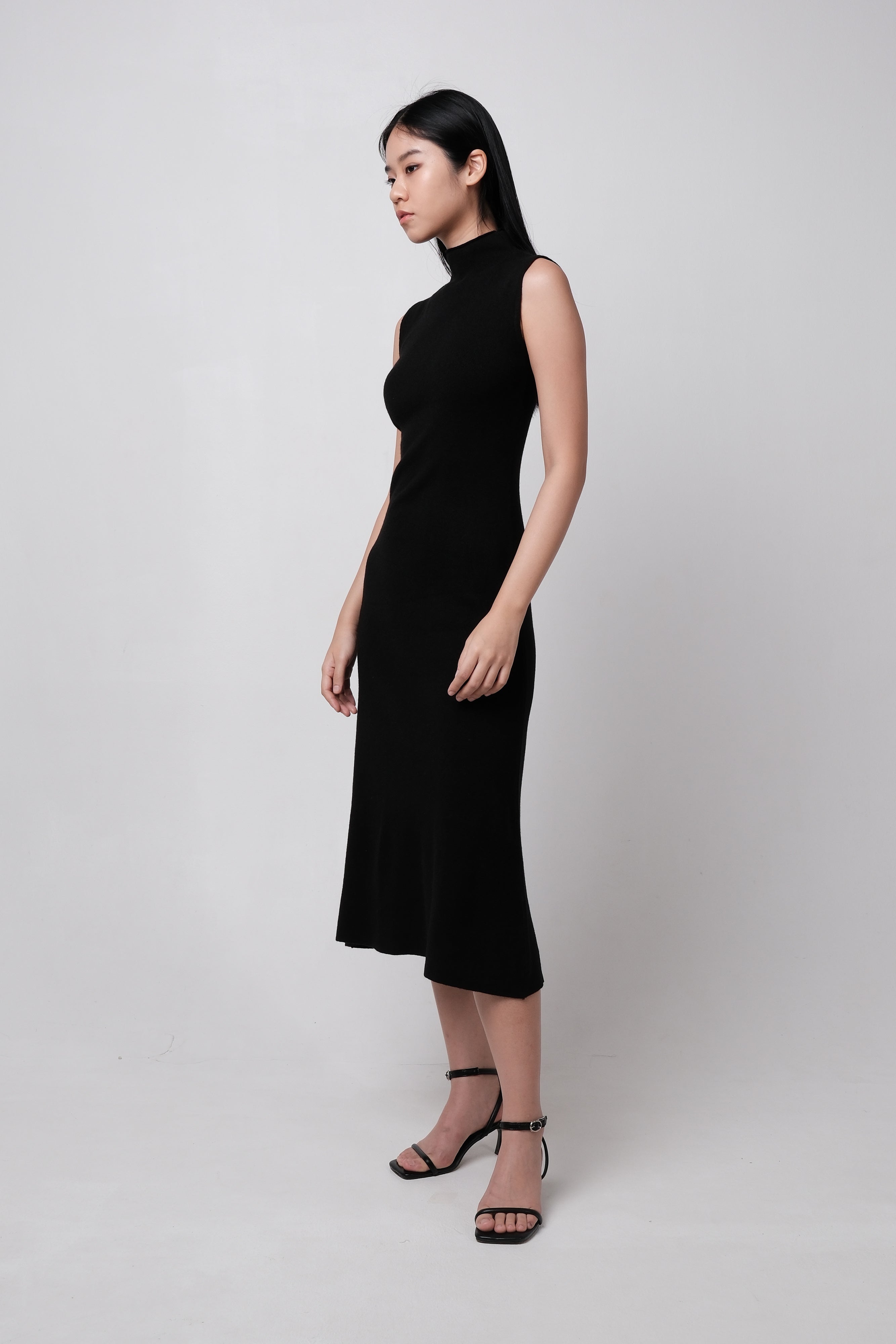 NORA KNIT MAXI (BLACK)