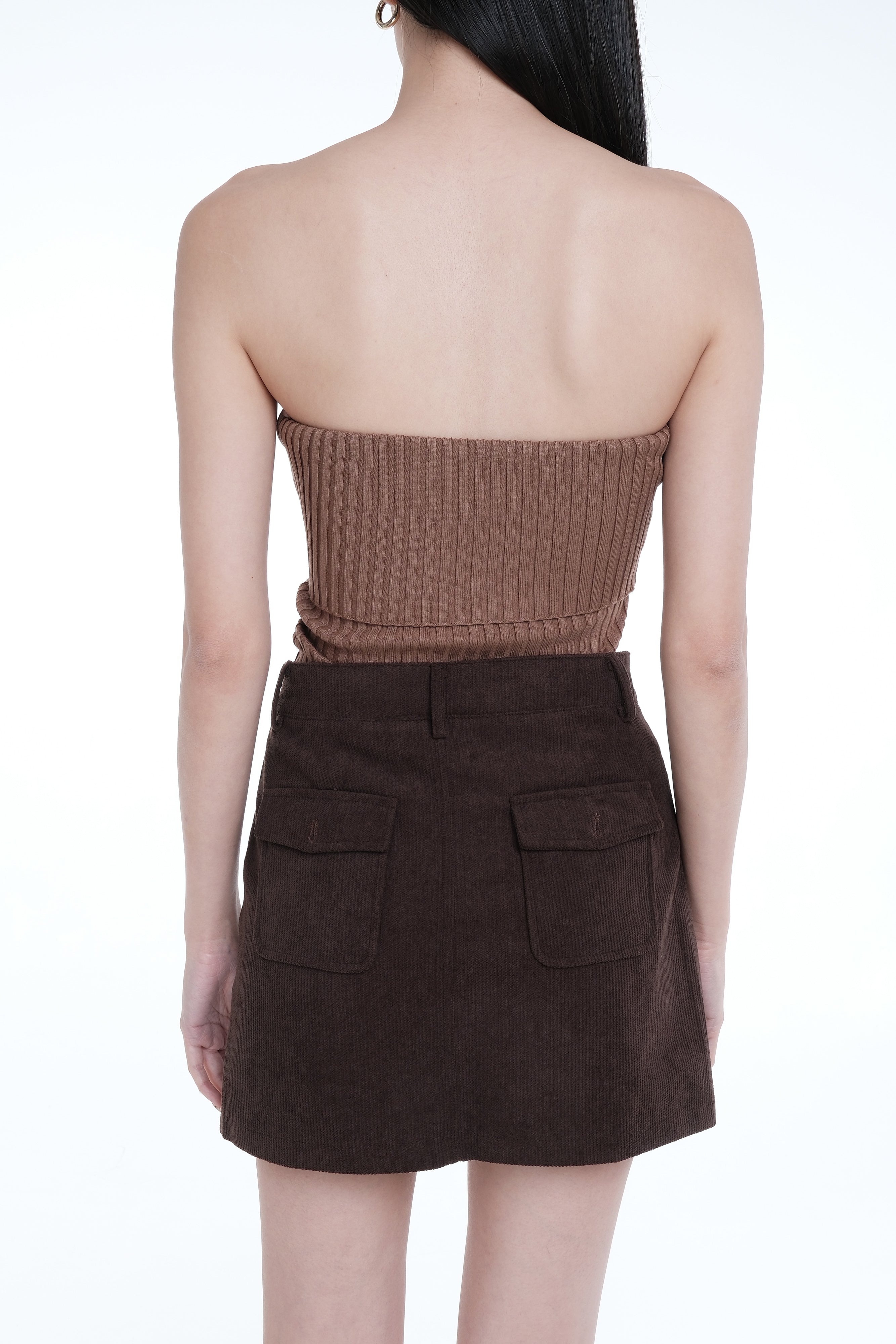 MIKA PLEATED TUBE TOP