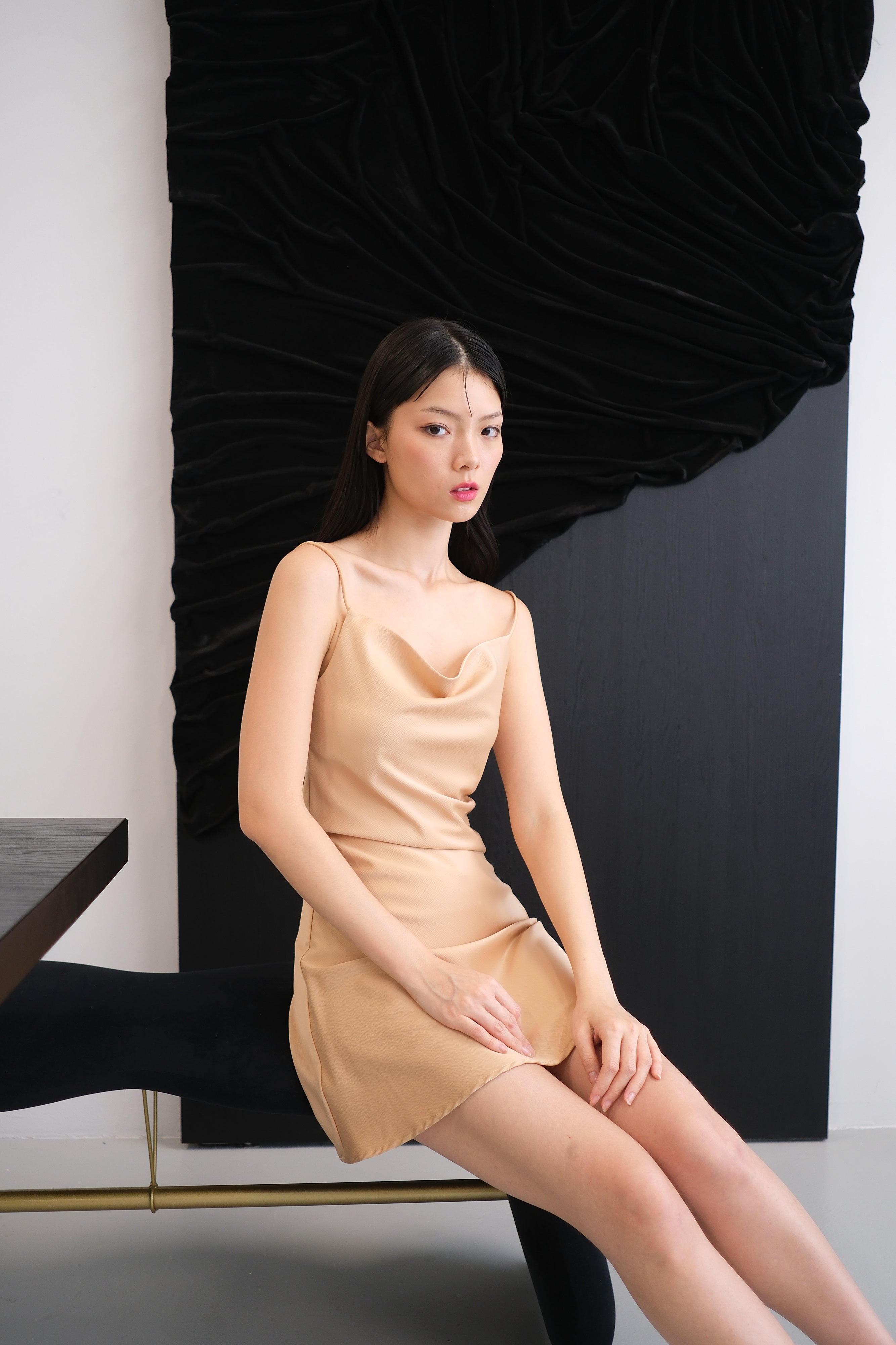 SUKI SLIP DRESS (NUDE) | Lovelight The Label SUKI SLIP DRESS (NUDE) | Lovelight The Label