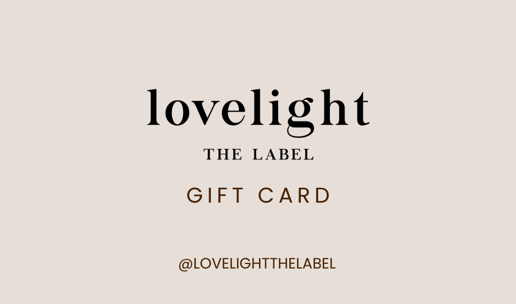 THE LOVELIGHT GIFT CARD